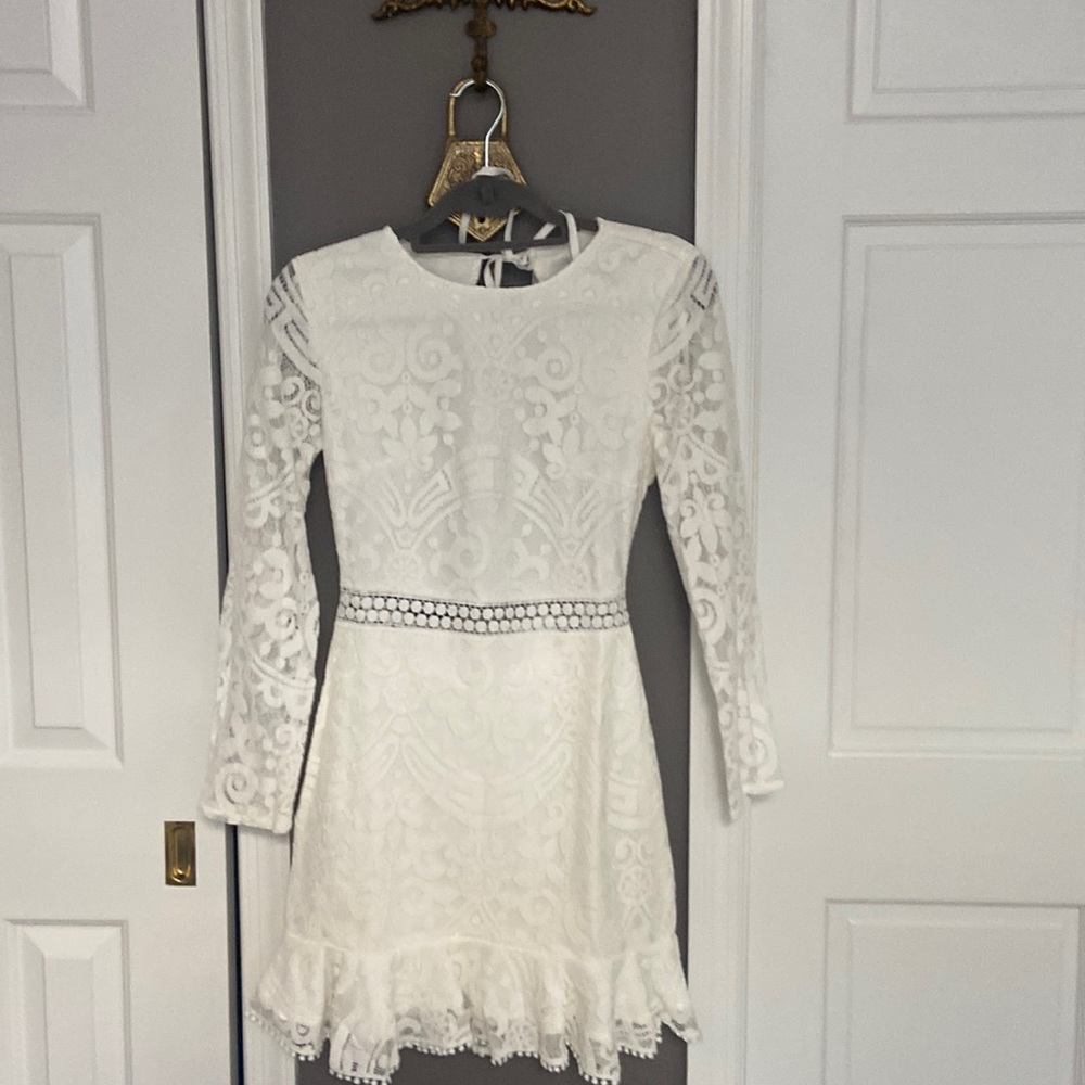 White Lace Dress
